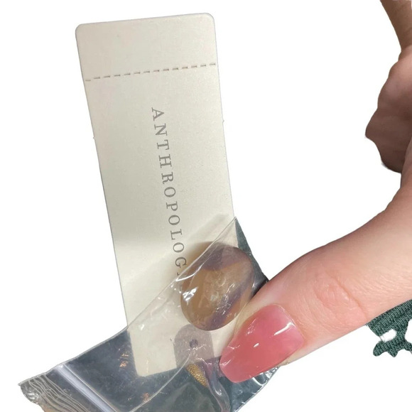 Anthropologie Current Air Dress Puff Sleeve Tie Waist Pullover Green Size Large - Picture 12 of 14